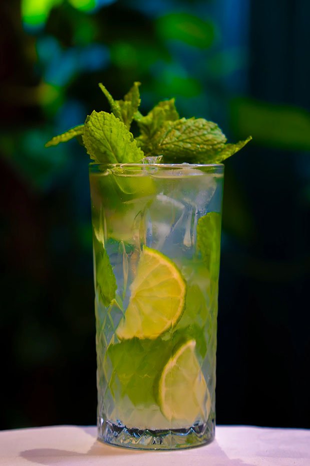 A cocktail from the bar