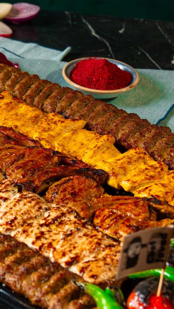 A sharing platter from the grill