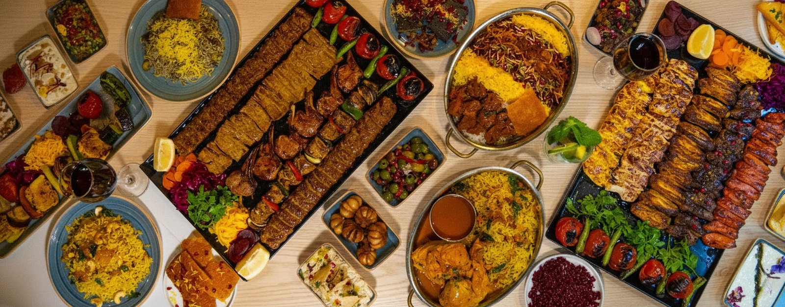 A full Persian table